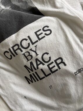White Crewneck Sweater with Black Typographic Graphic